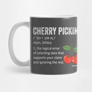 Cherry Picking Fallacy Definition Mug